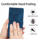 For Samsung Galaxy S24+ 5G Flower Butterfly Embossing Pattern Leather Phone Case(Blue)