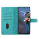 For Samsung Galaxy S24+ 5G Flower Butterfly Embossing Pattern Leather Phone Case(Sky Blue)