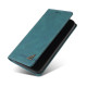 For Samsung Galaxy S24+ 5G Skin Feel Anti-theft Brush Horizontal Flip Leather Case with Holder(Blue)