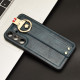 For Samsung Galaxy S24+ 5G Wristband Leather Back Phone Case(Blue)