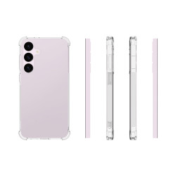For Samsung Galaxy S24+ 5G Shockproof Non-slip Thickening TPU Phone Case(Transparent)