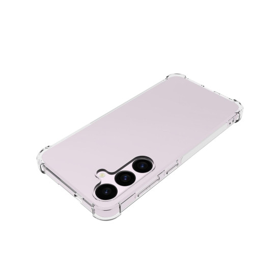 For Samsung Galaxy S24+ 5G Shockproof Non-slip Thickening TPU Phone Case(Transparent)