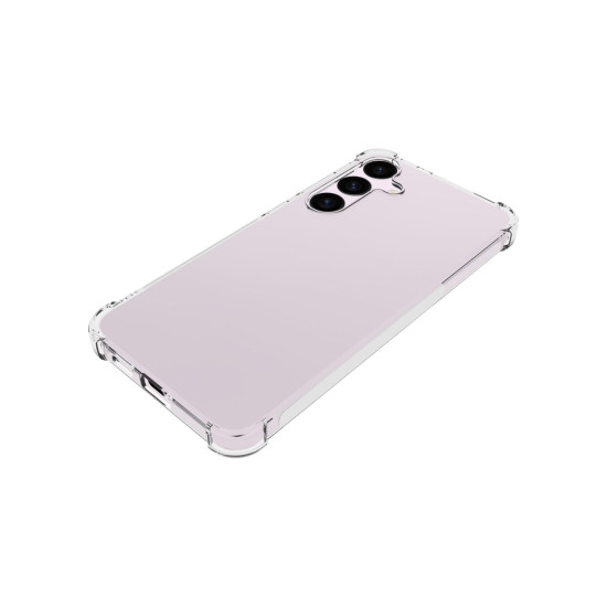For Samsung Galaxy S24+ 5G Shockproof Non-slip Thickening TPU Phone Case(Transparent)