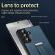 For Samsung Galaxy S23+ 5G SULADA PC Hybrid Leather Texture Skin Feel Shockproof Phone Case(Brown)