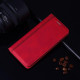 For Samsung Galaxy S24+ Frosted Business Magnetic Horizontal Flip PU Phone Case(Red)