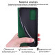For Samsung Galaxy S24+ Frosted Business Magnetic Horizontal Flip PU Phone Case(Green)