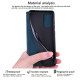 For Samsung Galaxy S24+ Frosted Business Magnetic Horizontal Flip PU Phone Case(Blue)