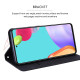 For Samsung Galaxy S24+ Frosted Business Magnetic Horizontal Flip PU Phone Case(Black)