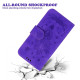 For Samsung Galaxy S24+ 5G Butterfly Rose Embossed Leather Phone Case(Purple)