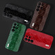 For Samsung Galaxy S23 5G ABEEL Genuine Leather Weilai Series Phone Case(Green)