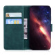 For Samsung Galaxy S24+ 5G Tiger Embossing Pattern Flip Leather Phone Case(Green)