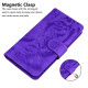 For Samsung Galaxy S24+ 5G Tiger Embossing Pattern Flip Leather Phone Case(Purple)