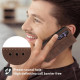 For Samsung Galaxy S24+ 5G Skin-feel Flowers Embossed Wallet Leather Phone Case(Brown)