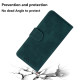 For Samsung Galaxy S24+ 5G Skin Feel Pure Color Flip Leather Phone Case(Green)
