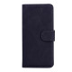 For Samsung Galaxy S24+ 5G Skin Feel Pure Color Flip Leather Phone Case(Black)