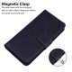 For Samsung Galaxy S24+ 5G Skin Feel Pure Color Flip Leather Phone Case(Black)