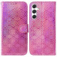 For Samsung Galaxy S24+ 5G Colorful Magnetic Buckle Leather Phone Case(Pink)