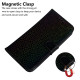 For Samsung Galaxy S24+ 5G Colorful Magnetic Buckle Leather Phone Case(Black)