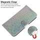 For Samsung Galaxy S24+ 5G Colorful Magnetic Buckle Leather Phone Case(Silver)