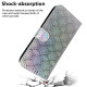 For Samsung Galaxy S24+ 5G Colorful Magnetic Buckle Leather Phone Case(Silver)