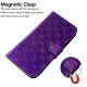 For Samsung Galaxy S24+ 5G Colorful Magnetic Buckle Leather Phone Case(Purple)