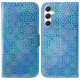 For Samsung Galaxy S24+ 5G Colorful Magnetic Buckle Leather Phone Case(Blue)