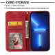 For Samsung Galaxy S24+ 5G Cubic Grid Calf Texture Magnetic Leather Phone Case(Red)
