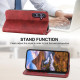 For Samsung Galaxy S24+ 5G Cubic Grid Calf Texture Magnetic Leather Phone Case(Red)
