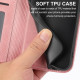 For Samsung Galaxy S24+ 5G Cubic Grid Calf Texture Magnetic Leather Phone Case(Rose Gold)