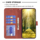 For Samsung Galaxy S24+ 5G Magnetic Buckle Rhombus Texture Leather Phone Case(Brown)