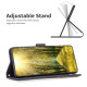 For Samsung Galaxy S24+ 5G Magnetic Buckle Rhombus Texture Leather Phone Case(Black)