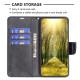 For Samsung Galaxy S24+ 5G Lambskin Texture Pure Color Flip Leather Phone Case(Black)