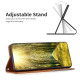 For Samsung Galaxy S24+ 5G Rhombus Texture Magnetic Leather Phone Case(Yellow)