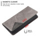 For Samsung Galaxy S24+ 5G Rhombus Texture Magnetic Leather Phone Case(Grey)