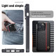 For Samsung Galaxy S24+ 5G LC.IMEEKE 3 in 1 Carbon Fiber Texture Shockproof Phone Case(Black)