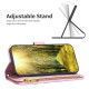 For Samsung Galaxy S24+ 5G Diamond Lattice Zipper Wallet Leather Flip Phone Case(Pink)