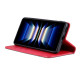 For Samsung Galaxy S24+ 5G AZNS Magnetic Calf Texture Flip Leather Phone Case(Red)