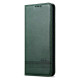 For Samsung Galaxy S24+ 5G AZNS Magnetic Calf Texture Flip Leather Phone Case(Dark Green)