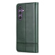 For Samsung Galaxy S24+ 5G AZNS Magnetic Calf Texture Flip Leather Phone Case(Dark Green)