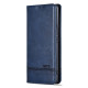For Samsung Galaxy S24+ 5G AZNS Magnetic Calf Texture Flip Leather Phone Case(Dark Blue)
