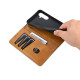 For Samsung Galaxy S24+ 5G AZNS Magnetic Calf Texture Flip Leather Phone Case(Light Brown)
