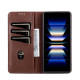For Samsung Galaxy S24+ 5G AZNS Magnetic Calf Texture Flip Leather Phone Case(Dark Brown)