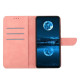For Samsung Galaxy S24+ 5G Stitching Embossed Leather Phone Case(Pink)