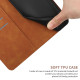 For Samsung Galaxy S24+ 5G Stitching Embossed Leather Phone Case(Brown)