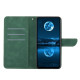 For Samsung Galaxy S24+ 5G Stitching Embossed Leather Phone Case(Green)