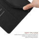 For Samsung Galaxy S24+ 5G Stitching Embossed Leather Phone Case(Black)