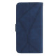 For Samsung Galaxy S24+ 5G Stitching Embossed Leather Phone Case(Blue)