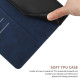 For Samsung Galaxy S24+ 5G Stitching Embossed Leather Phone Case(Blue)