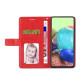 For Samsung Galaxy S24+ 5G Y-shaped Pattern Flip Leather Phone Case(Red)