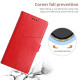 For Samsung Galaxy S24+ 5G Y-shaped Pattern Flip Leather Phone Case(Red)